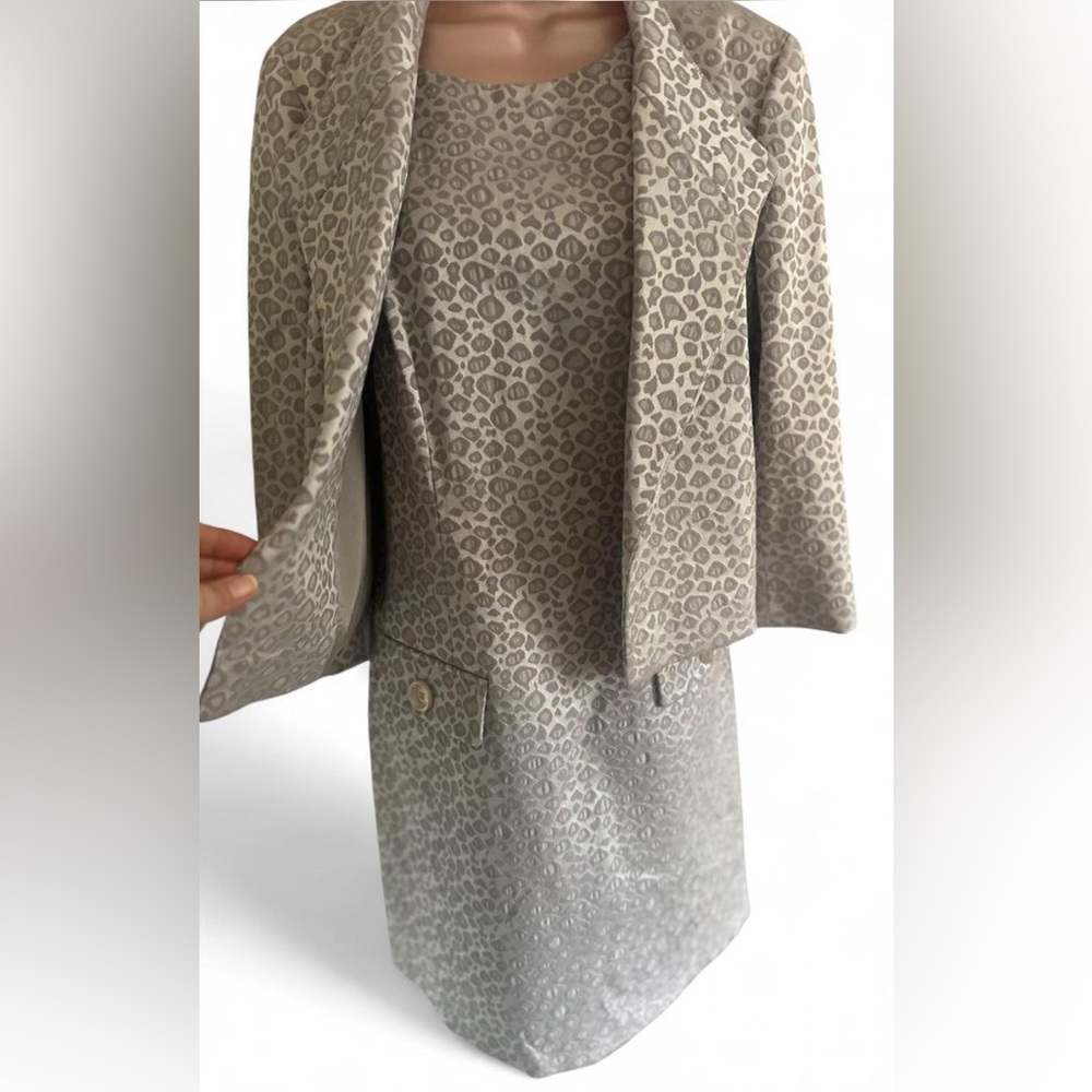 Michael Kors Leopard Print  Matching Blazer & Dress